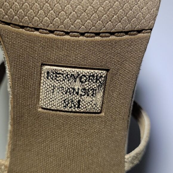 BRAND NEW NEW YORK  TRANSIT HIGH HEEL PEEP TOE ANKLE STRAP SANDAL - Picture 15 of 15